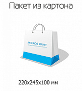 Картинка Подарочные пакеты для парфюма 220x245x100 мм от компании Micros