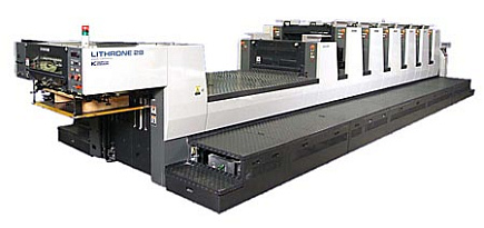Печатная машина Komori Lithrone 528 LX
